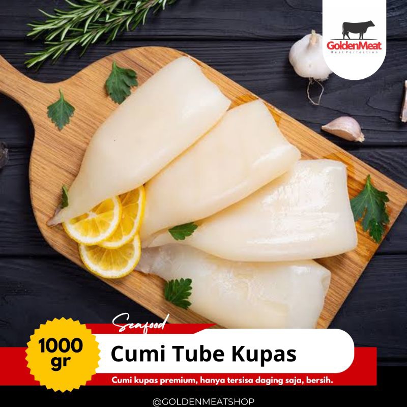 

Cumi kupas premium | super | import | seafood | 1kg