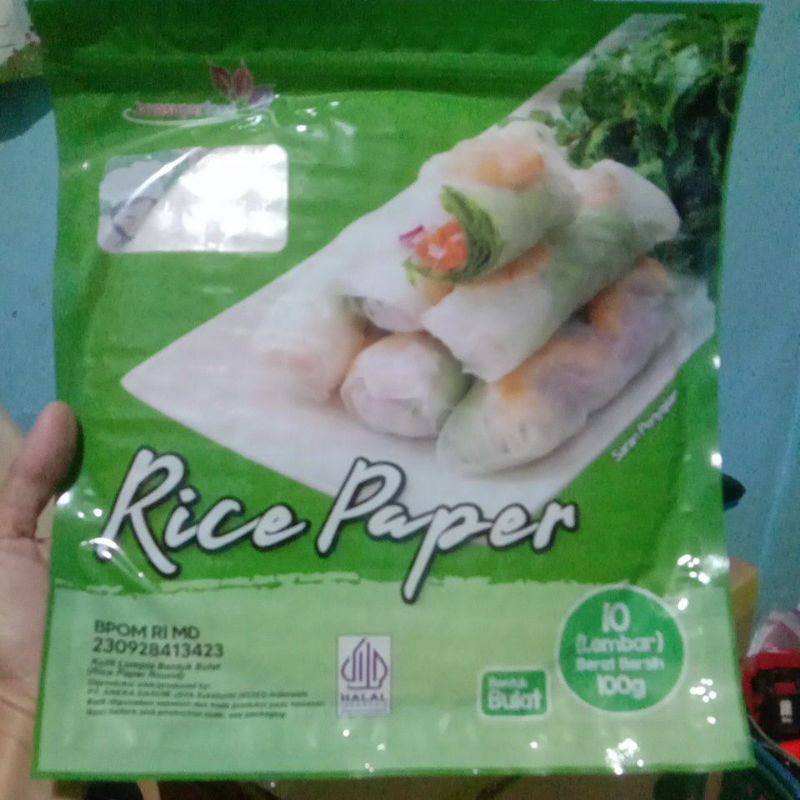 

Rice Paper Bulat 10 Lembar Javafood Halal