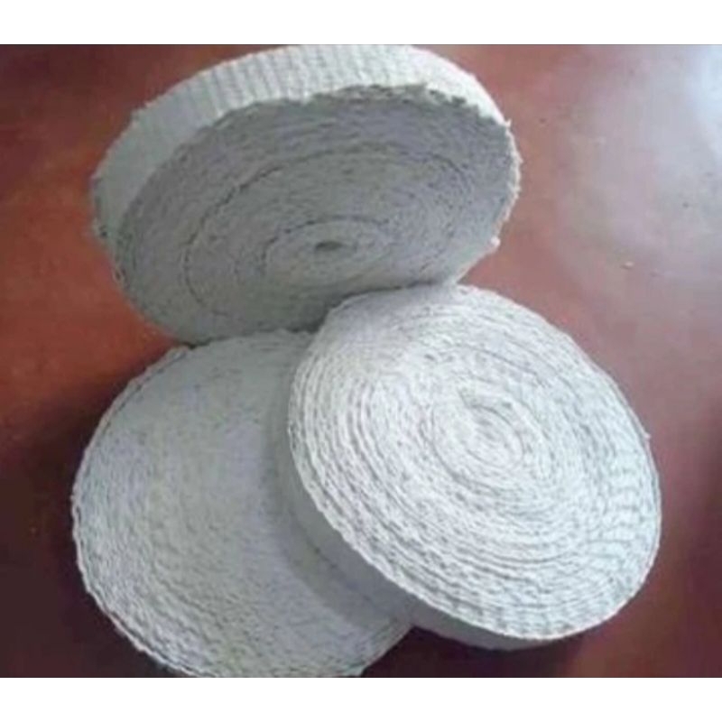 

packing asbes pita 3inch ( isolasi tahan panas )