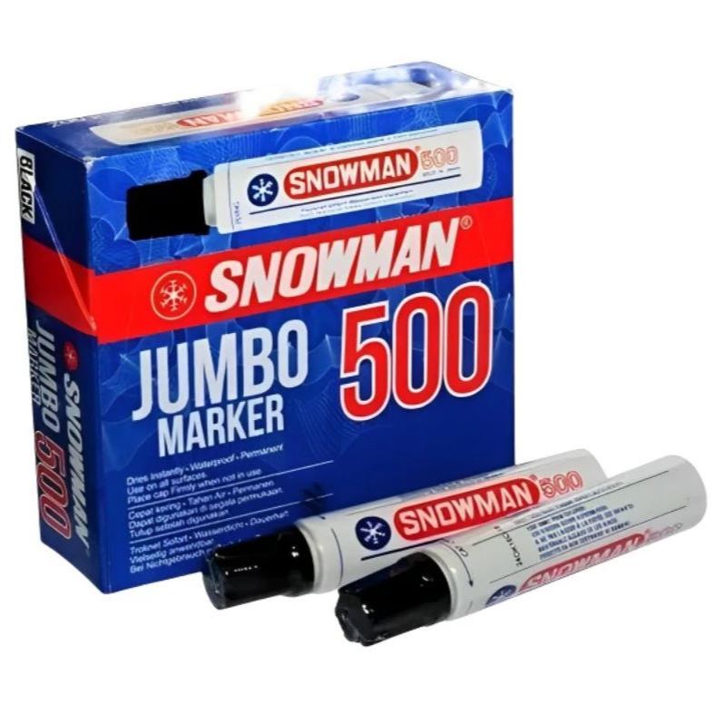 

[ 1 PCS ] SPIDOL PERMANEN JUMBO SNOWMAN 500