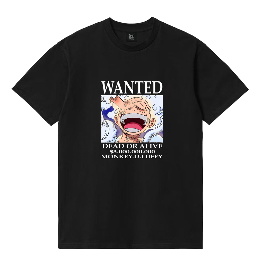 Basicmode Kaos Pria Wanita Anime Luffy Bounty