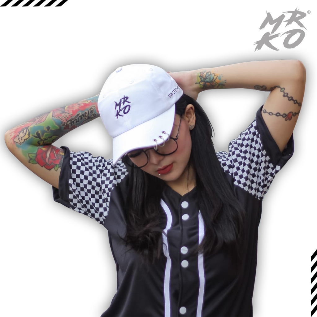 MRKO - Topi Ring Baseball Polo Cap Beragam Warna Keren Korean Style Streetwear