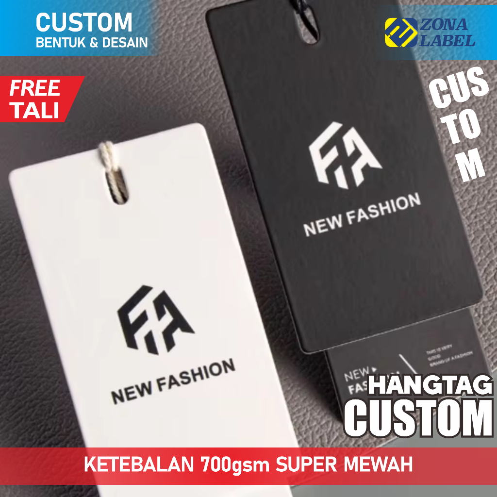 

Label Tag Harga Baju | Label Hangtag Baju | Label Tag 2 Sisi
