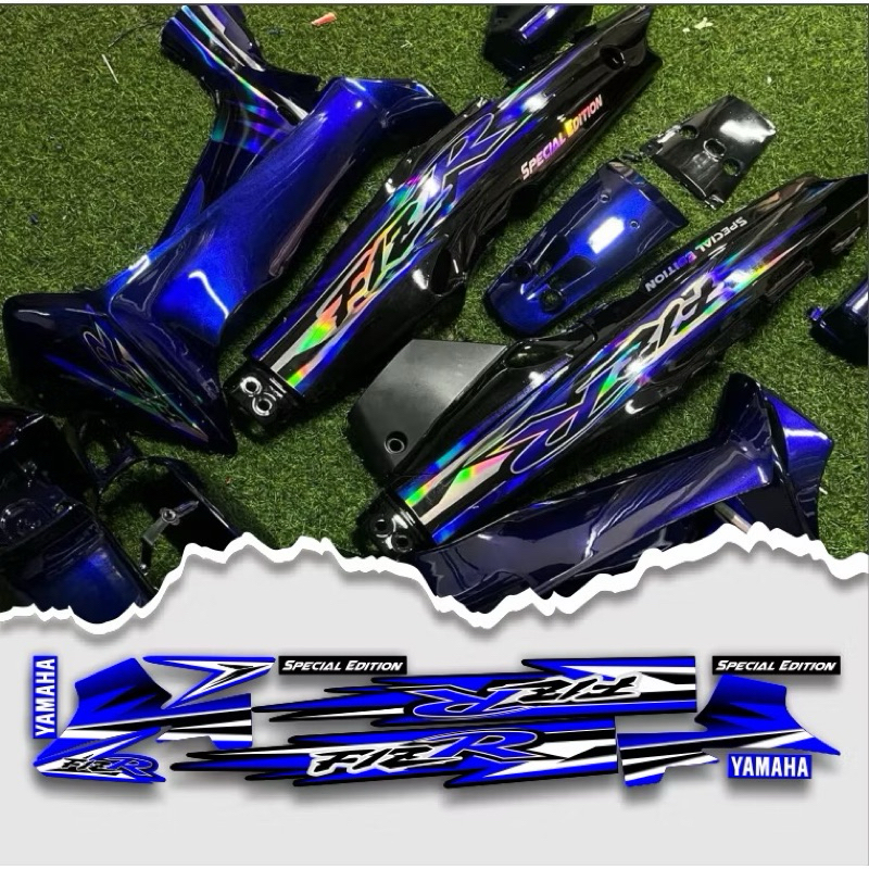 STRIPING FIZR VARIASI LIMITED SPECIAL EDITION FIZ R BIRU