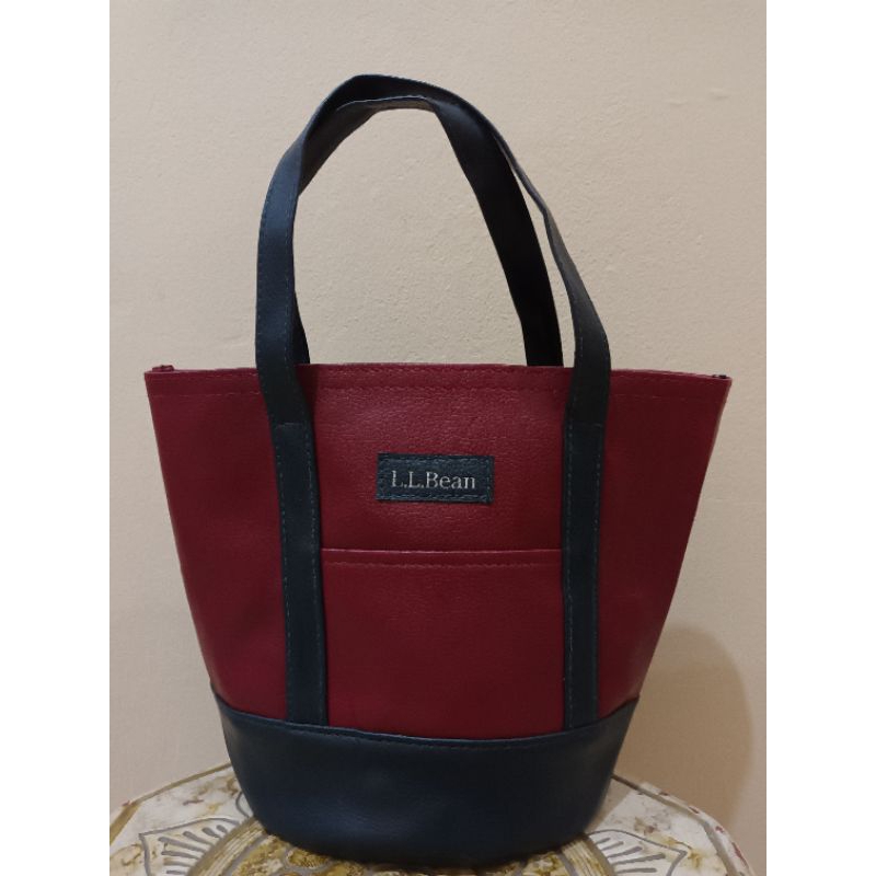 tas LL bean kulit asli
