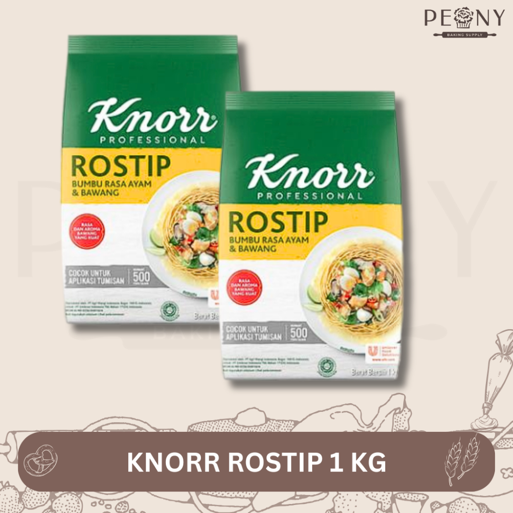 

KNORR ROSTIP 1 KG/KNORR ROSTIP BUMBU MASAKAN KEMASAN 1 KG
