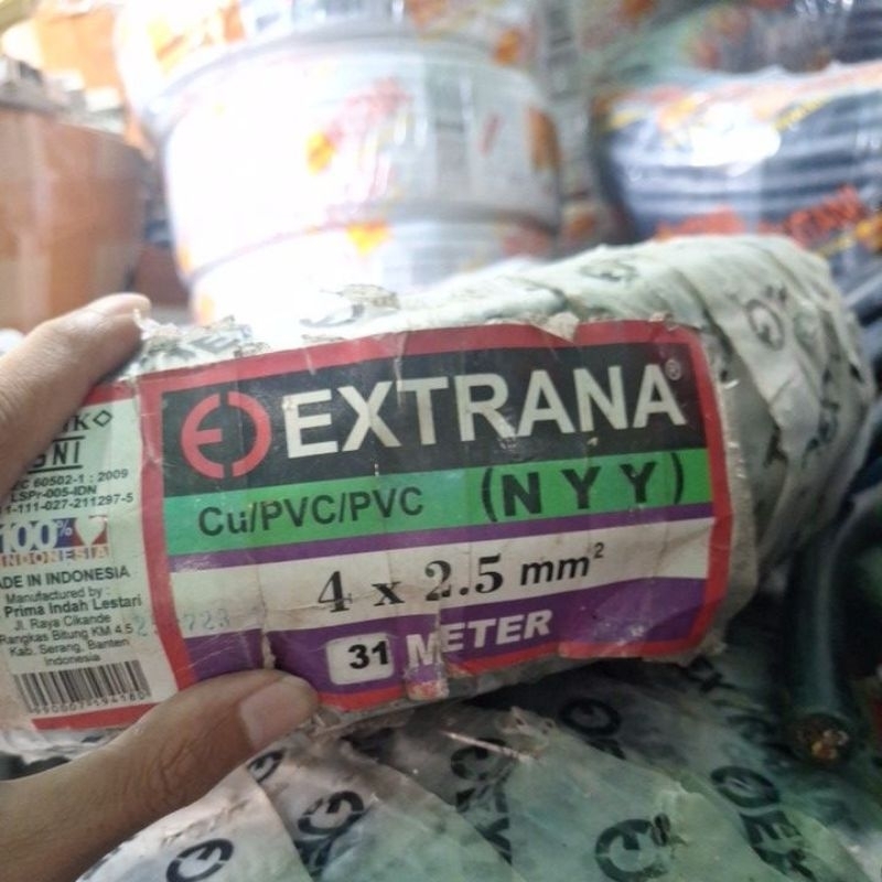 KABEL EXTRANA NYY 4X2,5mm
