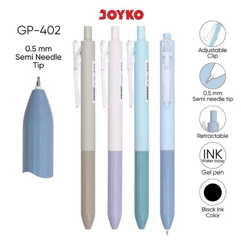 

Ballpoint / Pena / Gel Pen Pulpen Pena Joyko GP-402 0.5 mm 1pcs