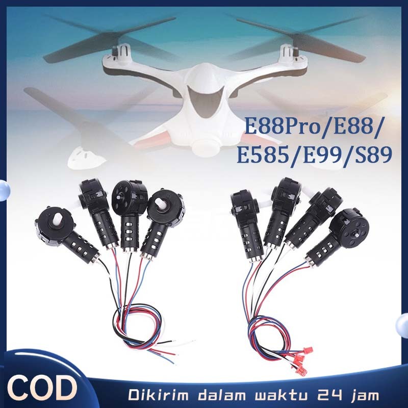 Dudukan Dengan Motor E88pro/e88/e585/e99/s89 Aksesoris Drone Motor Dan Dudukan