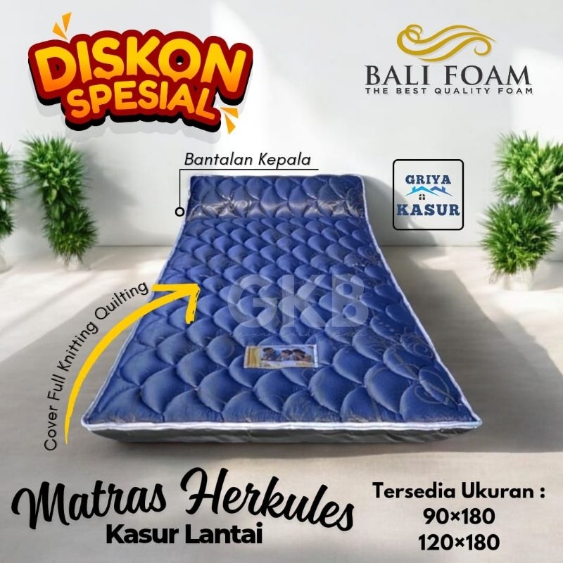 [ORIGINAL BALI FOAM] Kasur Busa Bali Foam Full Busa Spon Tidak Mudah Kempes Cover Full Knitting Quil