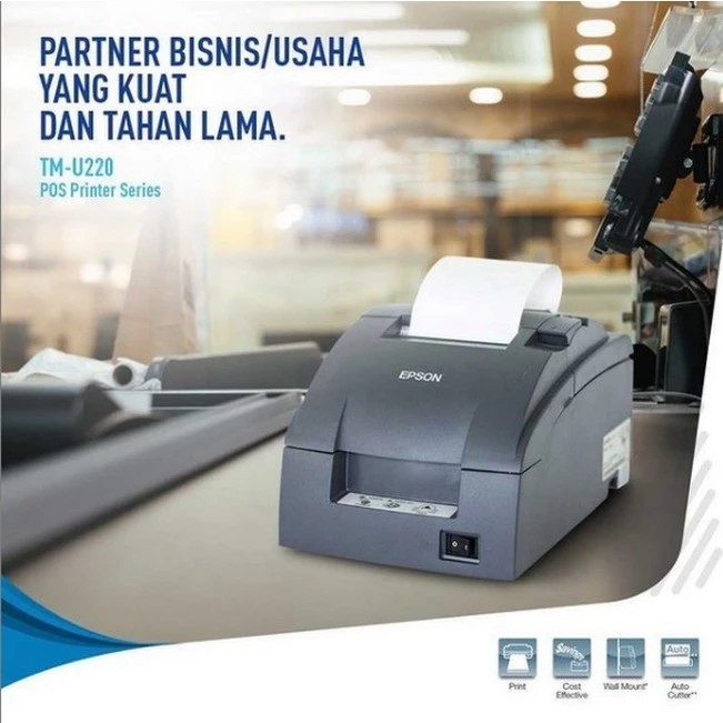 Printer Struk Kasir Epson TMU220A