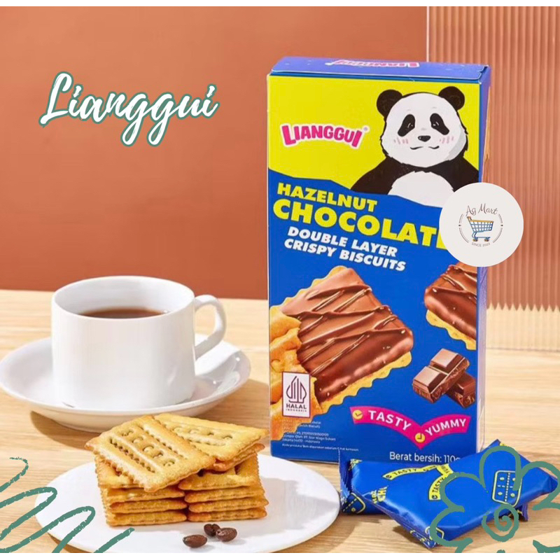 

[ LIANGGUI ] BISKUIT LAPIS I COKLAT I HAZELNUT | SALTED EGG YOLK |