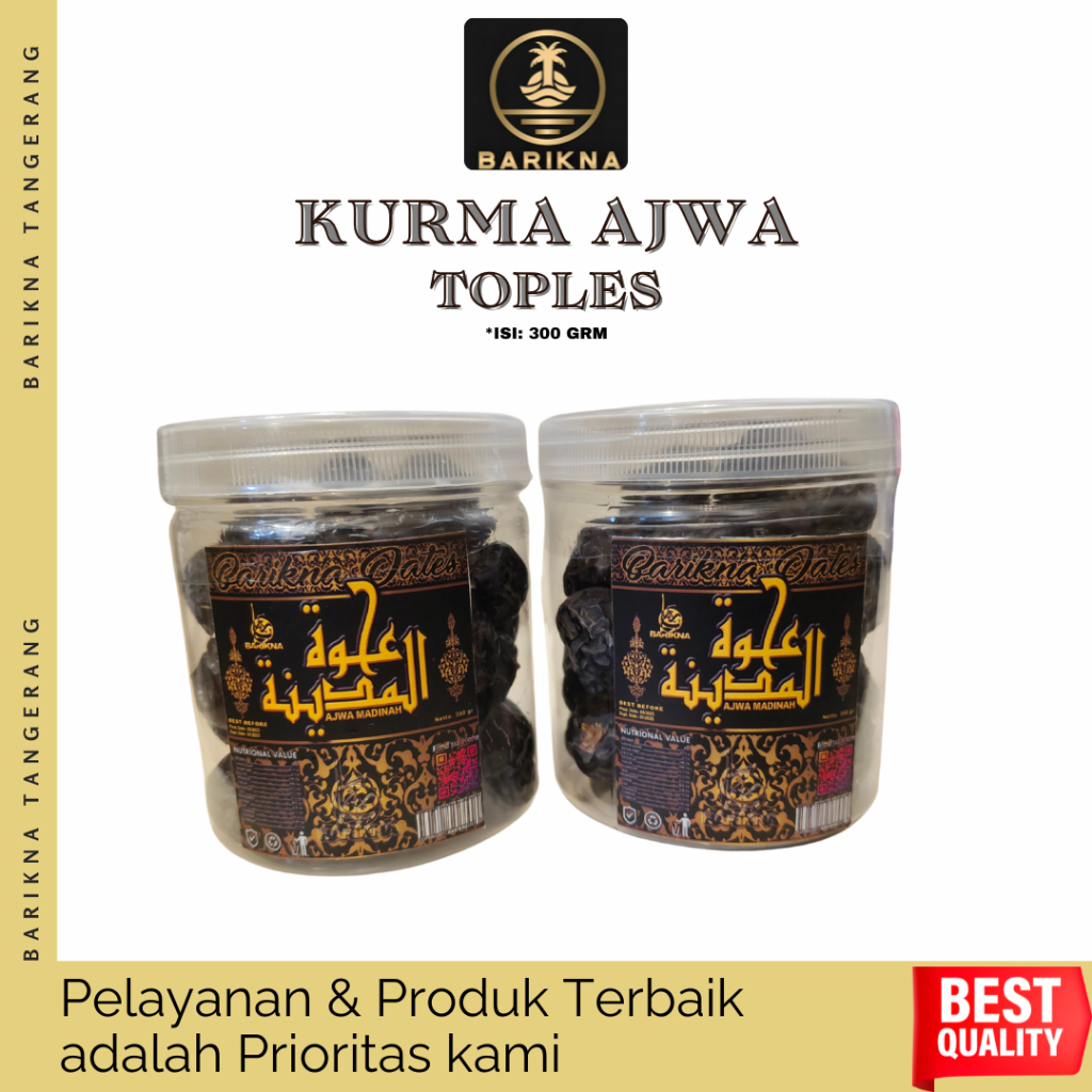 

KURMA/AJWA/KURMA AJWA/KURMA NABI/AJWA PREMIUM 300 gram