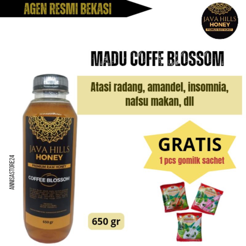 

Madu Coffee Blossom 650gr Javahills Honey - untuk mengatasi radang, amandel, insomnia dan penambah nafsu makan
