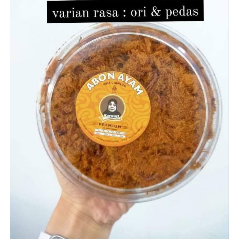 

Abon Ayam Karwati Pedas