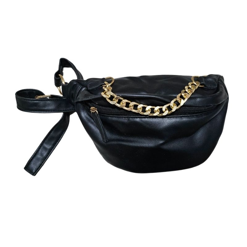 Sling Waist Bag Preloved Original Primark warna Hitam