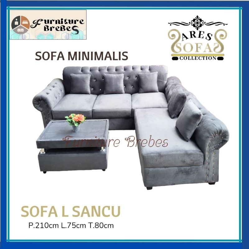 Sofa L Putus Sofa Sancu Sofa Tamu Minimalis Modern Termurah Cirebon Tegal Brebes