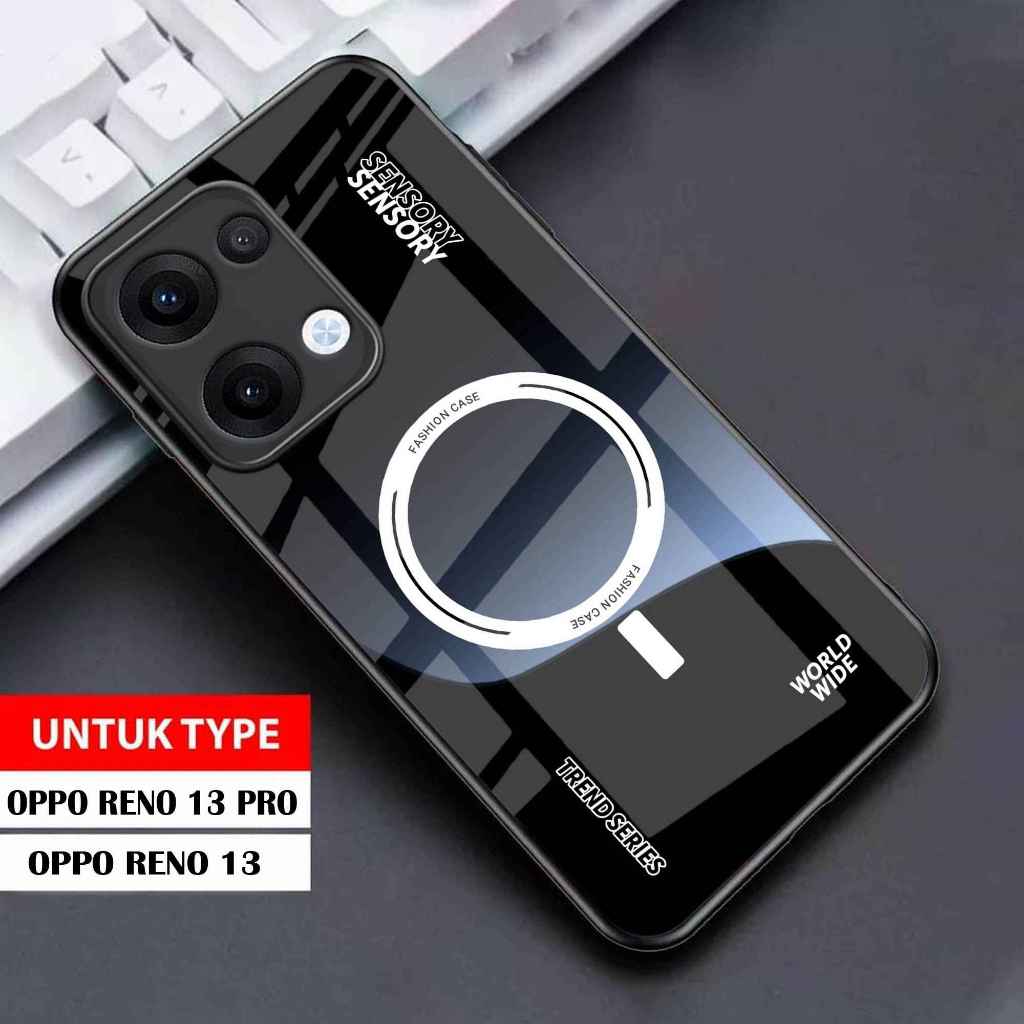 Softcase Glass Glossy For Oppo Reno 13/ Oppo Reno 13 Pro - Casing Hp Oppo Reno 13/Reno 13 Pro - N03