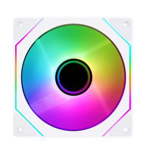 Fan Casing PC Komputer | Segotep NR-12 NR12 ARGB RGB | Fan Case | 120mm 12cm | bukan HB12 HB-12 | Wh