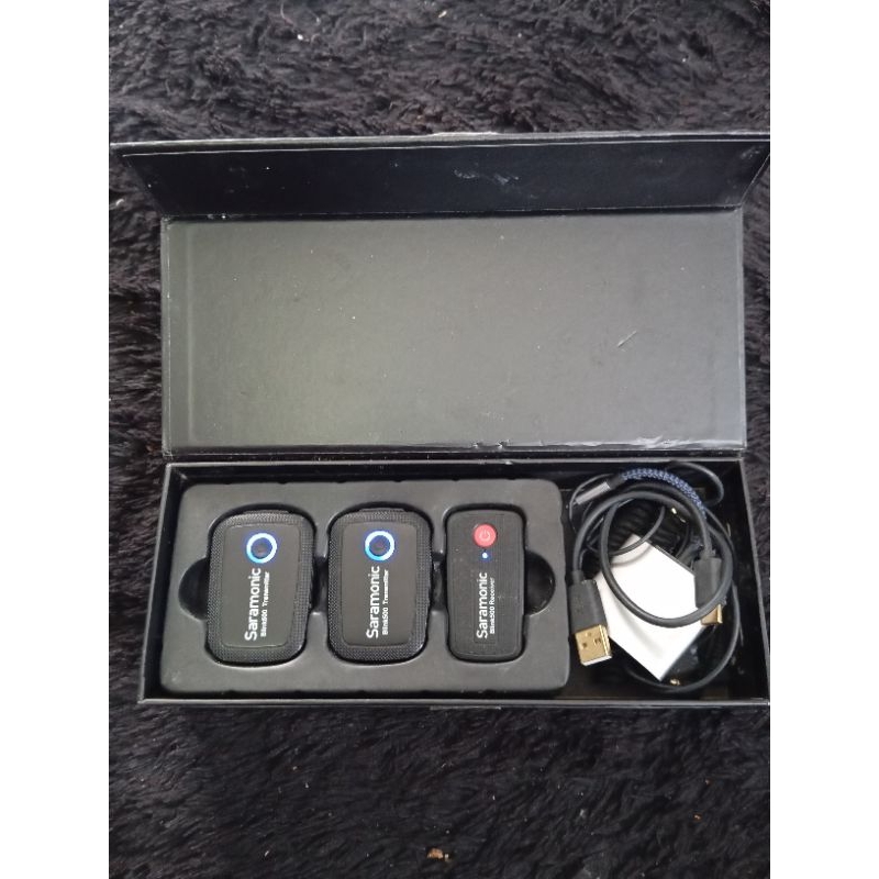 Mic Microphone Wireless Saramonic Blink 500