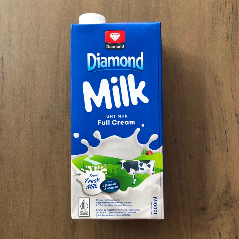 

✅ Susu UHT Diamond Milk Full Cream 1 Liter