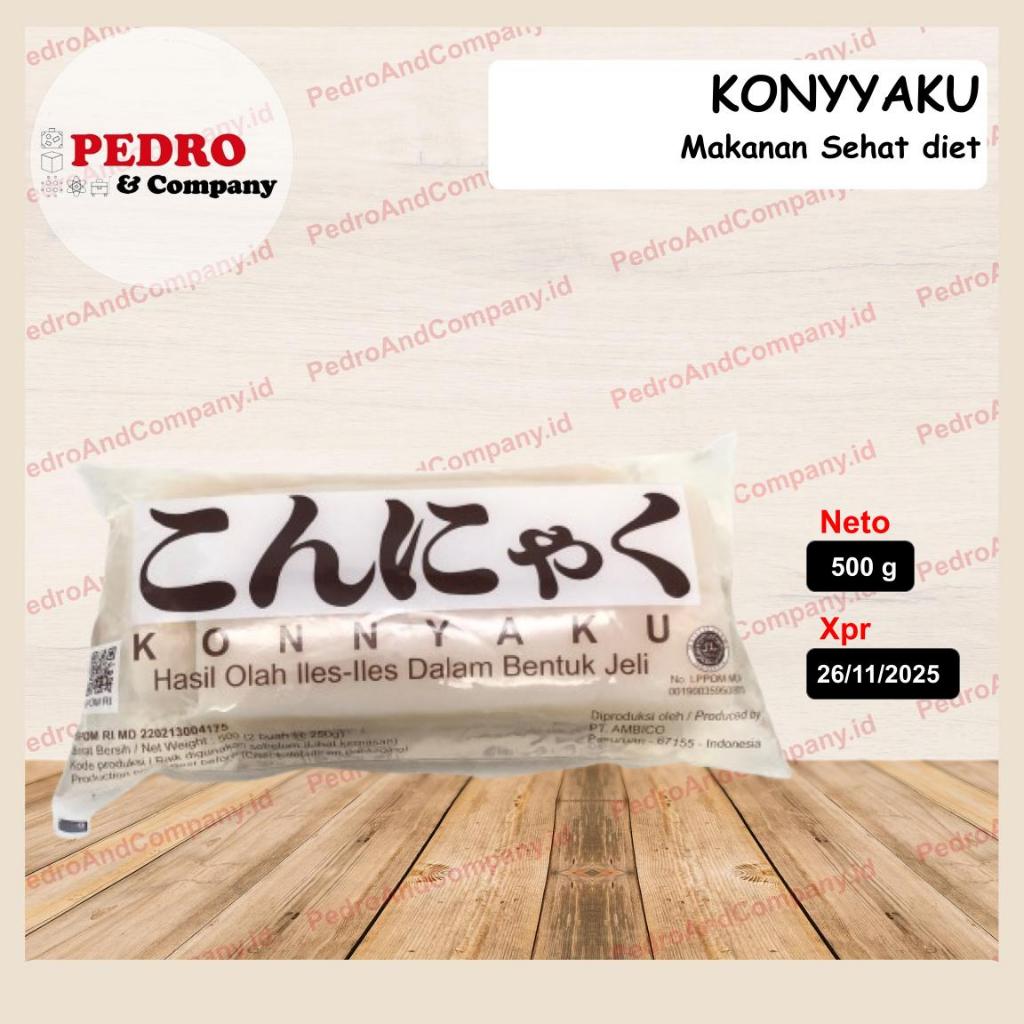 

Konnyaku shirataki blok 500 gr - makanan sehat diet shabu2 hotpot