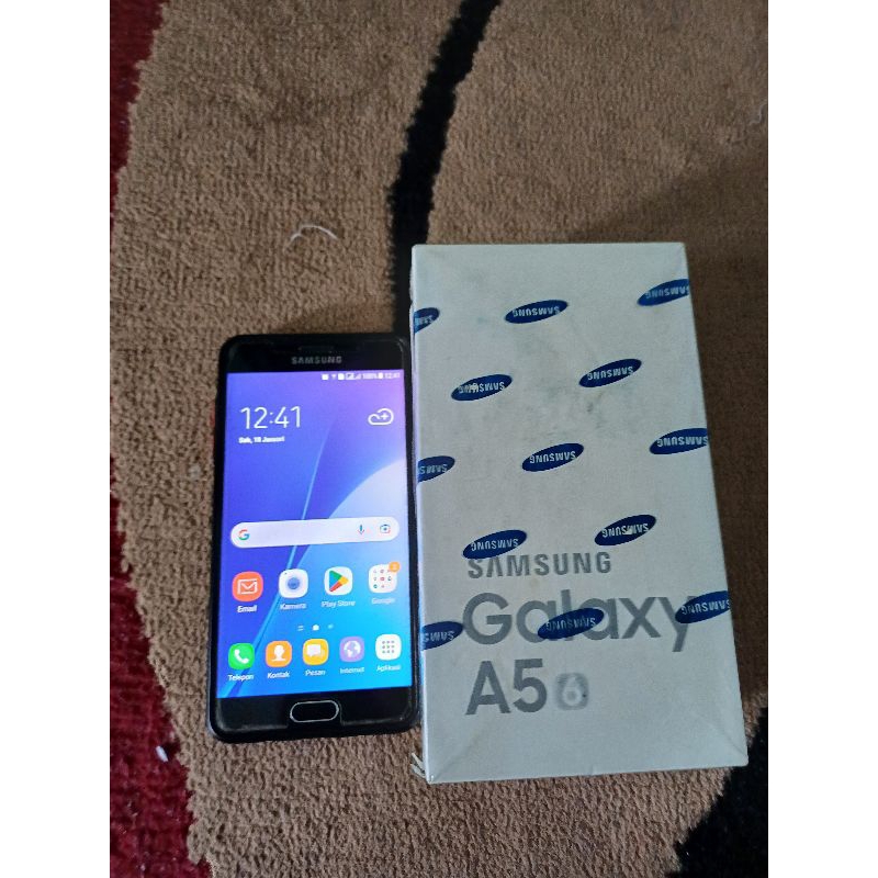 HP Samsung A5 2016 Second Full Set SEIN Original Pemakaian Pribadi