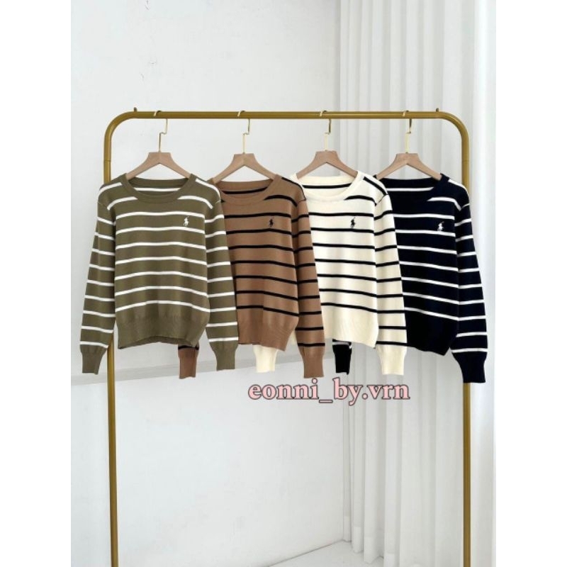 Sweater Korea/Top Polo/Sweater Atasan/Lengan Panjang Premium/Sweater Rajut