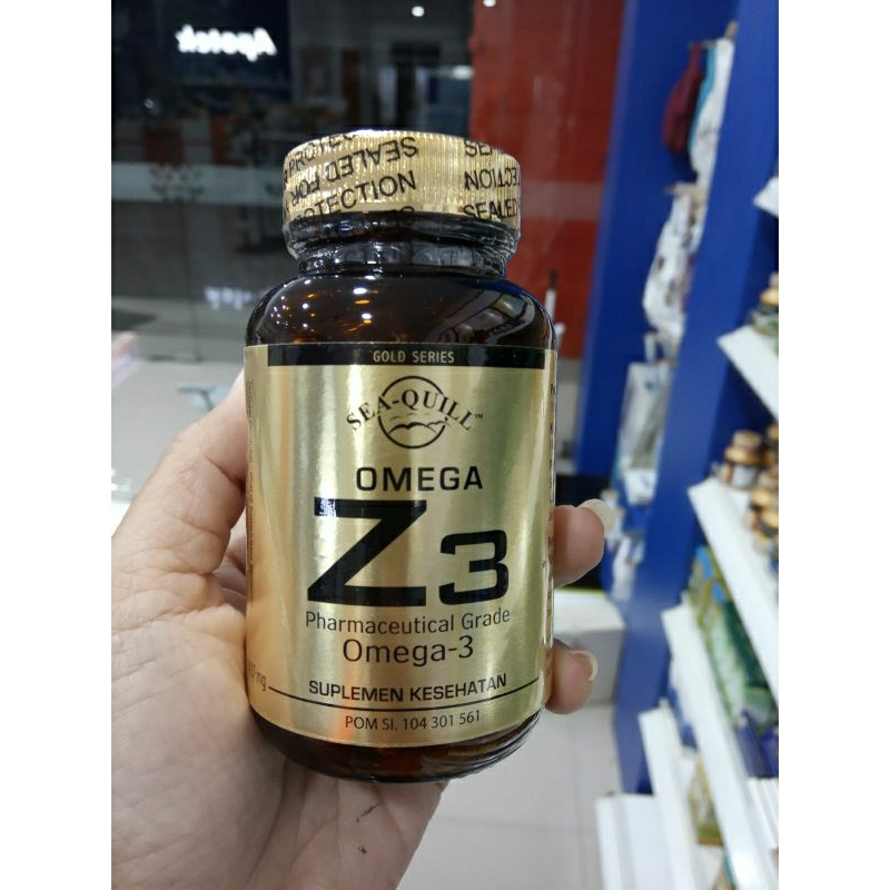 SEA QUILL Z3 50'S SUPLEMEN KOLESTEROL / TRIGLISERIDA / HIPERTENSI / JANTUNG