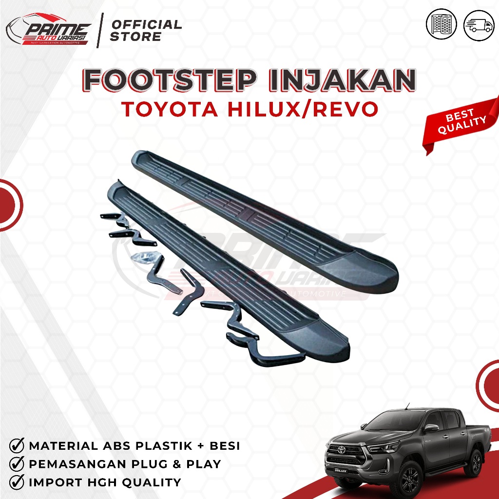 FOOTSTEP INJAKAN HILUX REVO