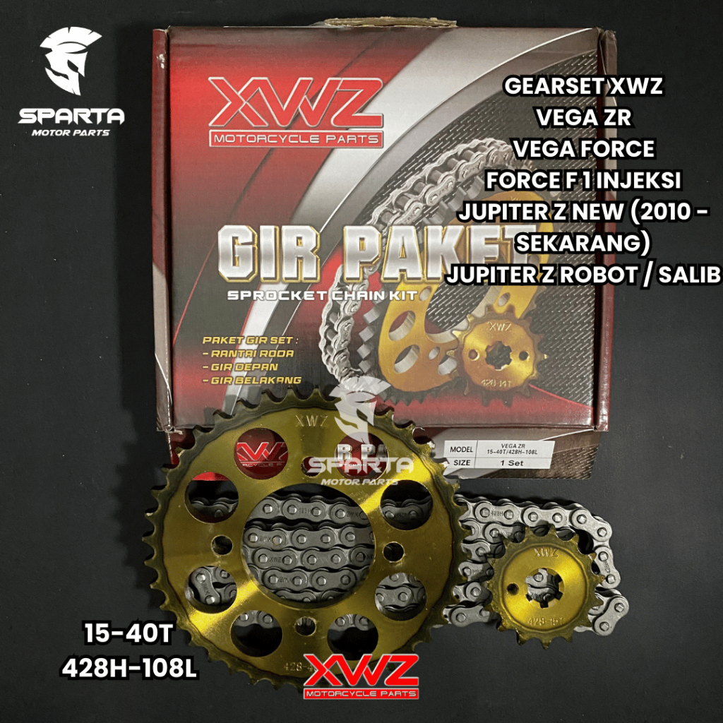 GEAR GIR SET GIR PAKET VEGA ZR VEGA FORCE JUPITER Z NEW 115 JUPITER Z ROBOT JUPITER Z SALIB XWZ