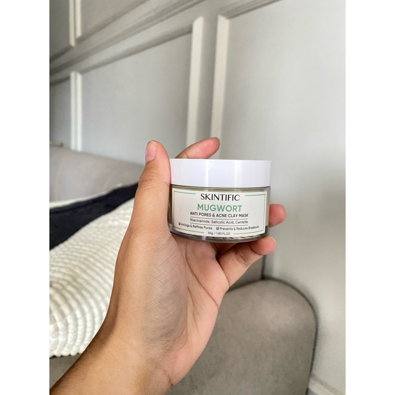 Skintific Mugwort clay mask / Acne clay mask preloved