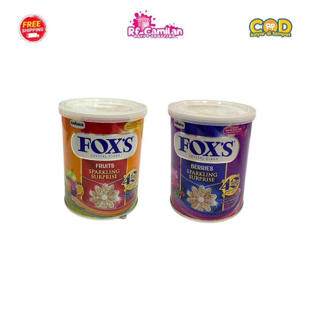 

Foxs Kaleng Permen Aneka Rasa Buah Kaleng 170gr