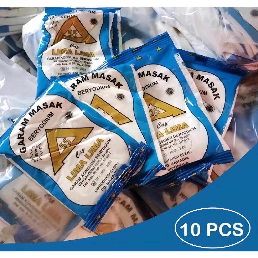 

[COD] GARAM MASAK BERYODIUM 10PCS / GARAM HALUS UNTUK MASAK