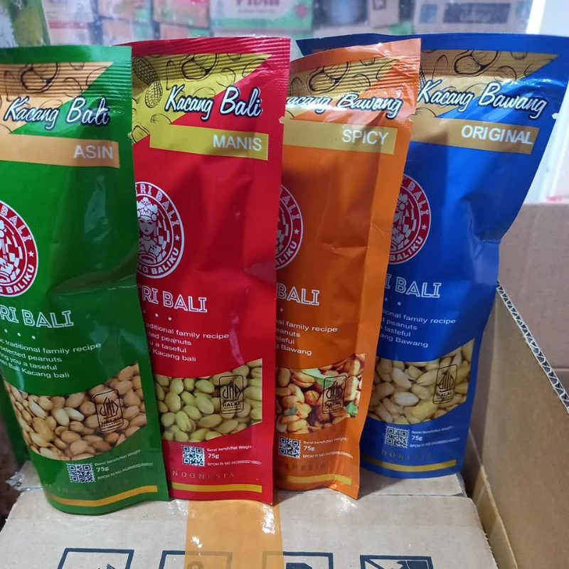 

HALAL Kacang Poetri Putri Bali 1 DUS / 75gr/PCS ALL VARIANT