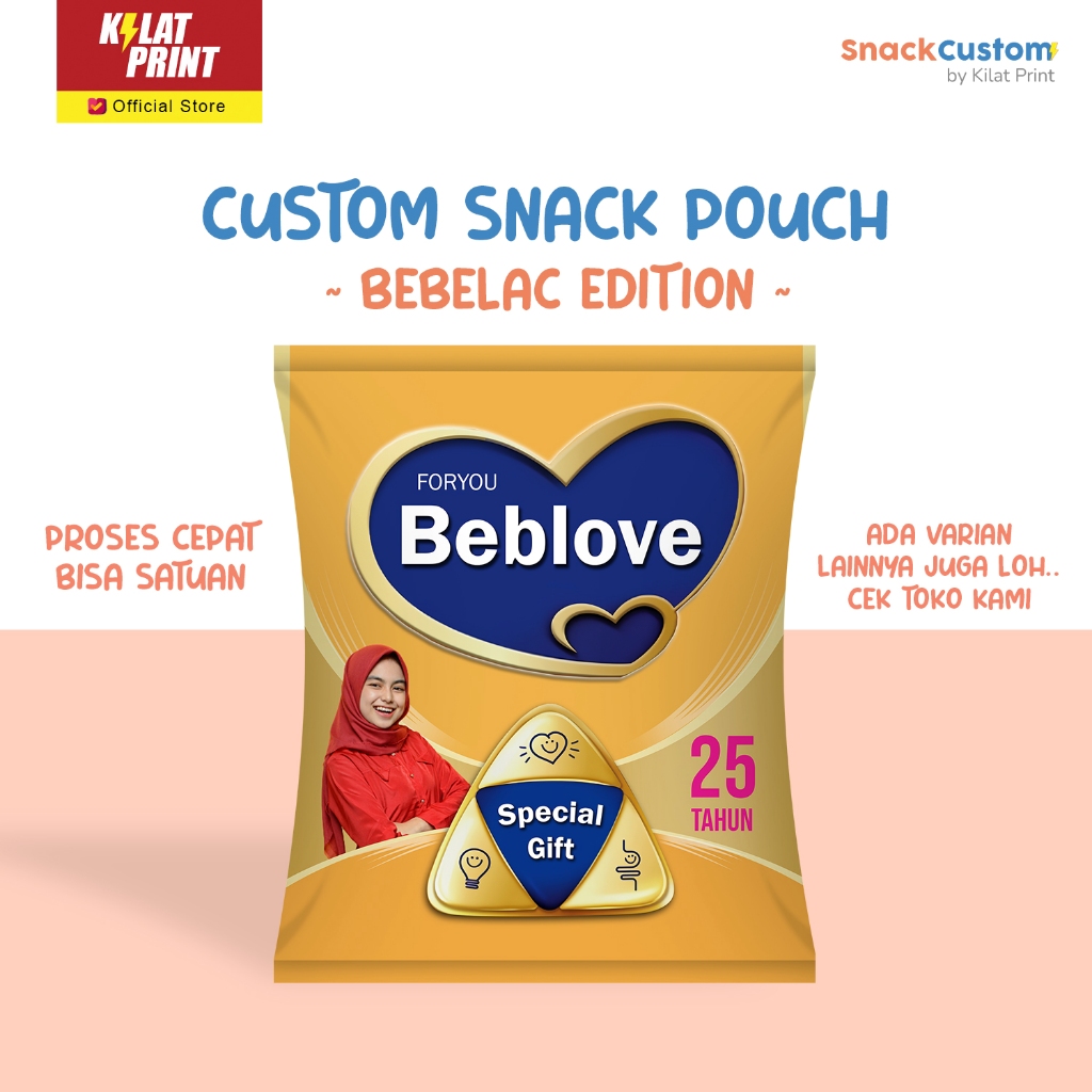 

Snack Custom Foto Teks Bungkus Pouch Jumbo Ala Bebelac