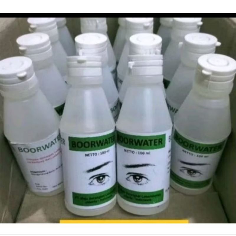 boorwater 100ml/pencuci mata steril/ boor water