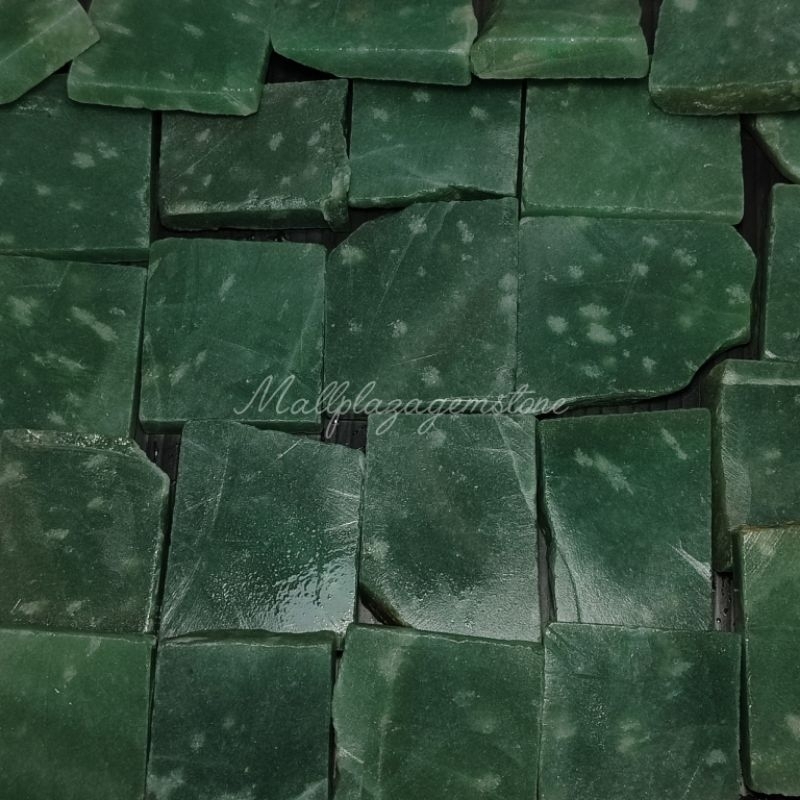 bahan batu giok afrika asli natural / bongkahan batu giok afrika / batu giok afrika