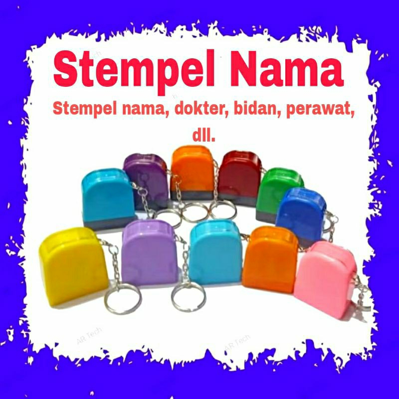

Stempel Nama, Stempel Dokter, Stempel Bidan, Stempel Perawat, Dll