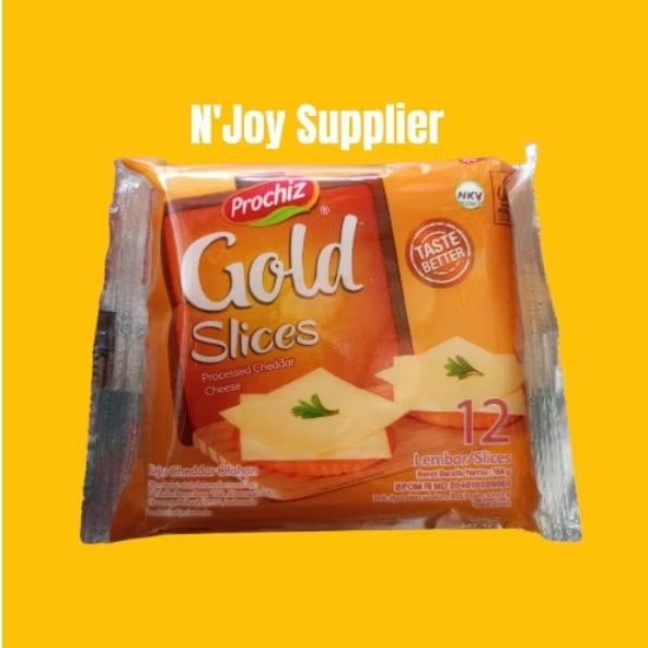

PROCHIZ Gold Keju Slice 12 slice