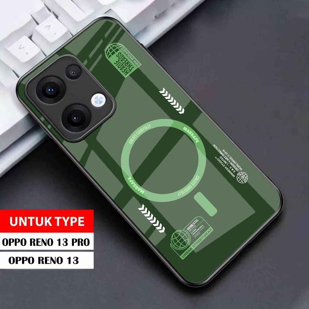 Softcase Glass Glossy For Oppo Reno 13/ Oppo Reno 13 Pro - Casing Hp Oppo Reno 13/Reno 13 Pro - N55