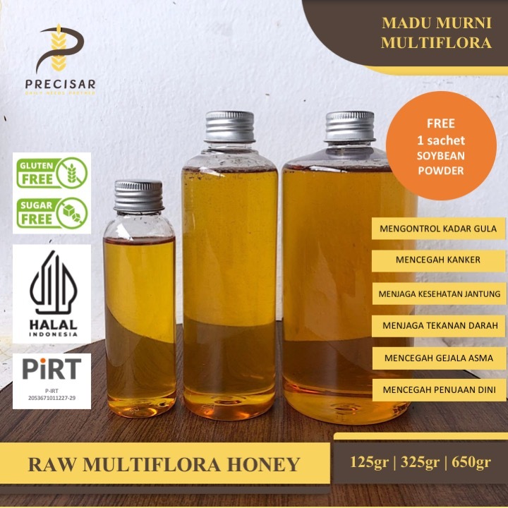 

Madu Asli Multiflora / Raw Honey Multiflora - Natural | Organic | Sugar Free | Gluten Free | NON-GMO