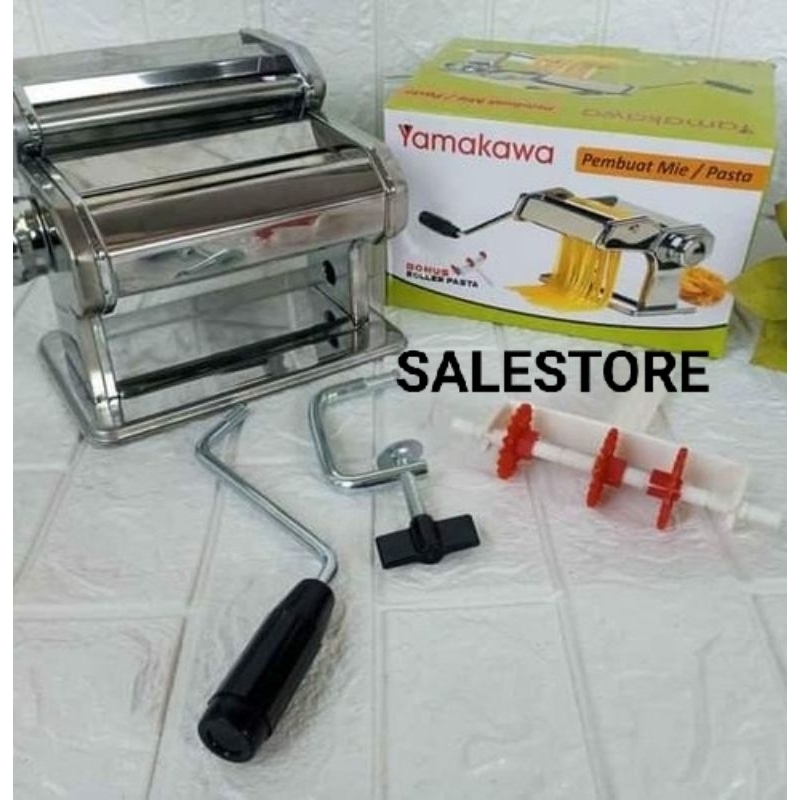 ALAT PEMBUAT MIE DAN PASTA //AMPIA YAMAKAWA PENGGILING ADONAN PENGGILING KUE BAWANG