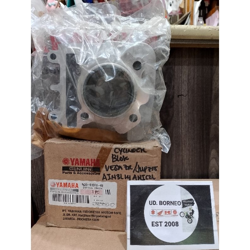 CYLINDER BLOK/ SILINDER BLOK/ FORING/ BLOK MESIN VEGA ZR/ JUPITER Z115 ORIGINAL