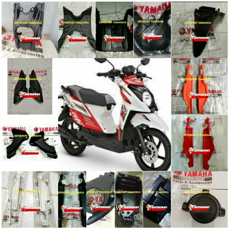 COVER BODY KASAR XRIDE XRIDE 115 ORIGINAL YGP GENUINE PARTS