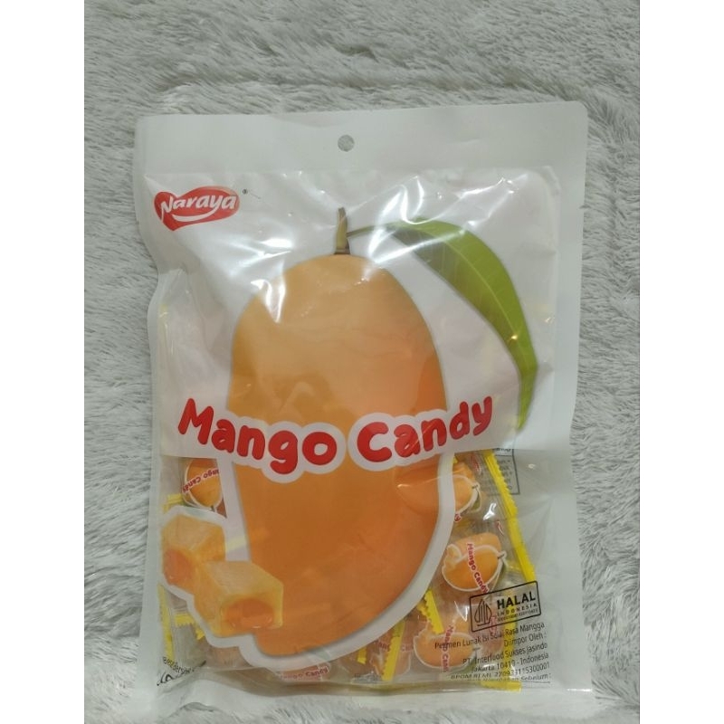 

Naraya Mango Candy/Permen Jelly Rasa Mangga 400 gr