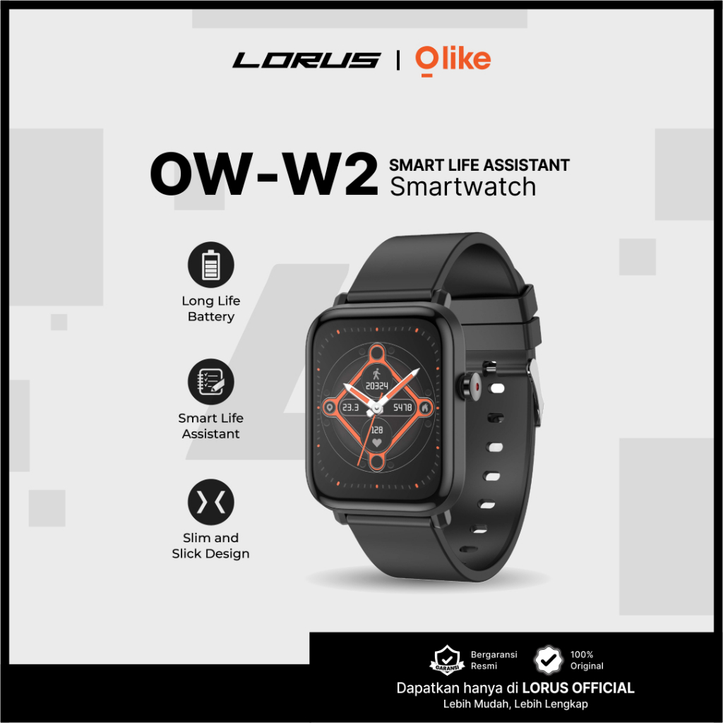 Smartwatch Olike Zeth OW-W2 | Smart Life Asistant With Blood Pressure Monitor Smart Watch