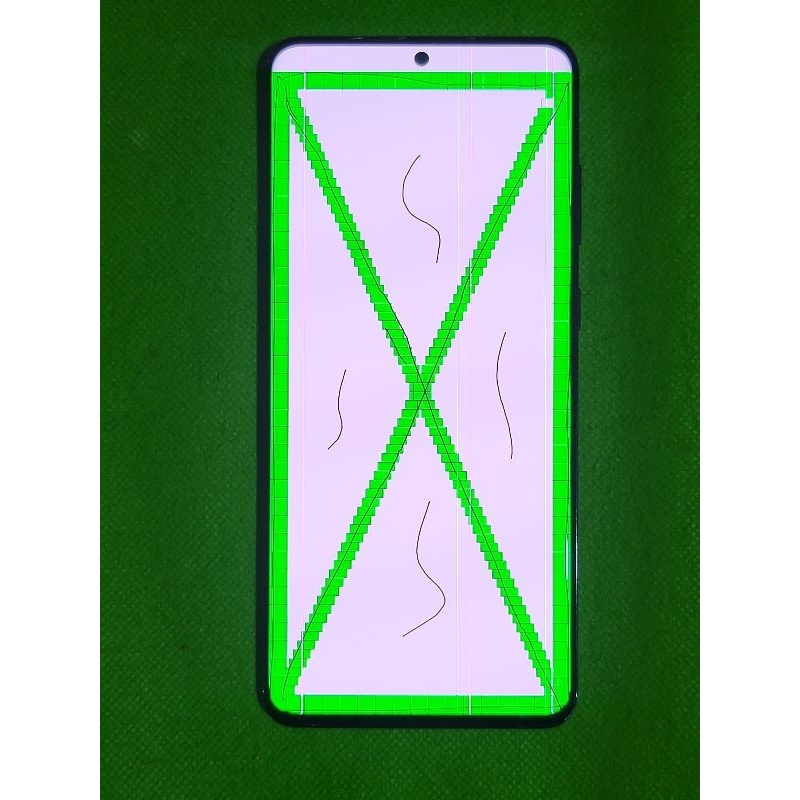 lcd sett frame samsung s20 plus minus