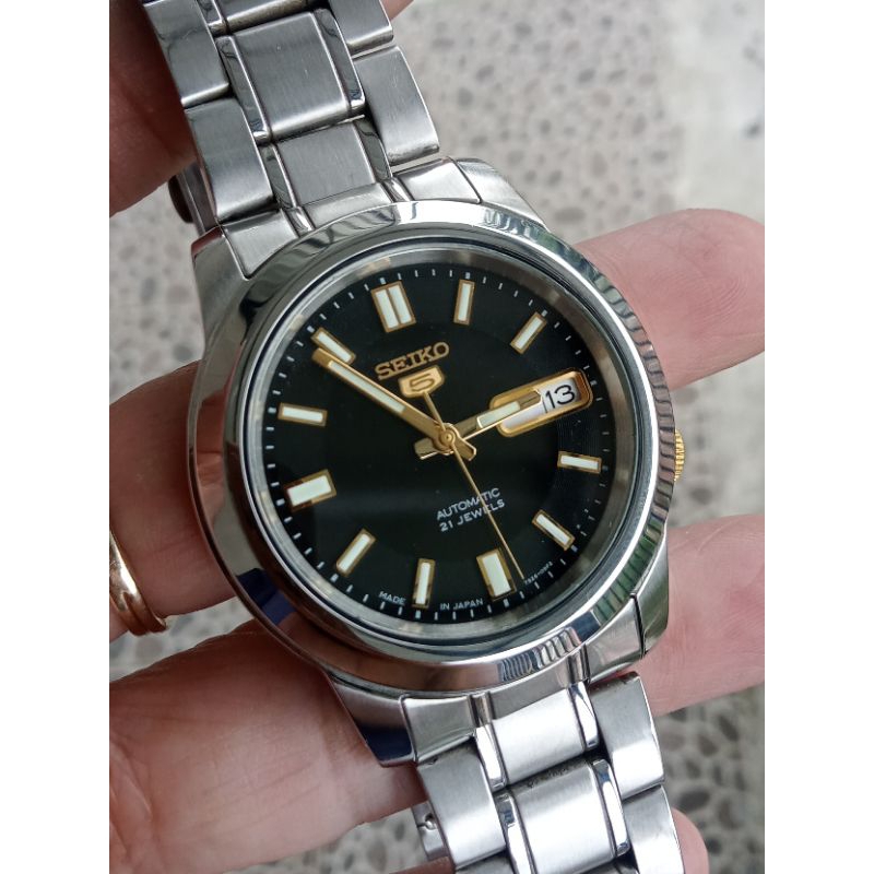 Seiko Automatic cal 7s26-02W0 Black Dial 