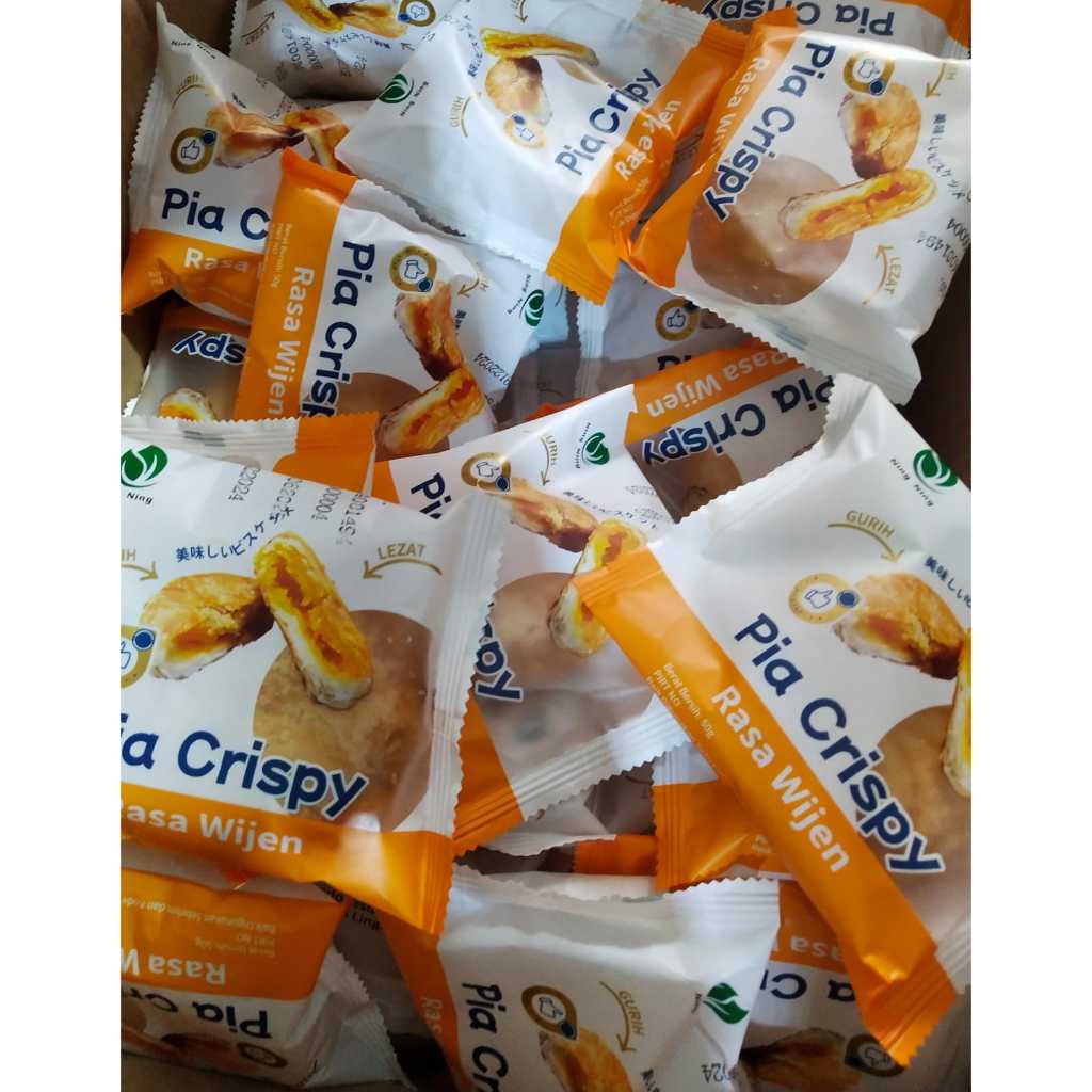 

1 PCS - Pia Crispy 50gram Berbagai Macam Variasi Rasa